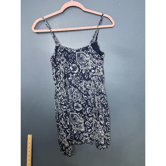 Abercrombie & Fitch Baby Doll Tank Top Floral Y2k Juniors Size Small Preppy - Picture 2 of 7